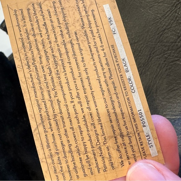 Patricia Nash Black Leather Crossbody Saddle Bag Adjustable Shoulder Strap - Picture 15 of 16